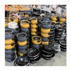 Stock excédentaire : Ensemble de batterie de <span class=keywords><strong>cuisine</strong></span> mixte avec marmite émaillée et marmite à cuisson lente pour l'Amérique <span class=keywords><strong>centrale</strong></span> - Product Image 1