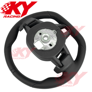 Accesorios Interiores para BMW i5 iX5 i4 LCI G30 G20 M340i M2 M4 430i X1 X3 Volante Deportivo Personalizado en Cuero Genuino - Product Image 3