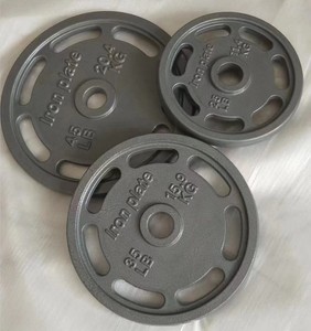 Discos de Pesas de Hierro Fundido de Alta Calidad y Durabilidad de 2 Pulgadas y 45 LB para <span class=keywords><strong>Entrenamiento</strong></span> Cross <span class=keywords><strong>Fit</strong></span> y Equipo de Gimnasio en Casa, Pesas Libres - Product Image 3