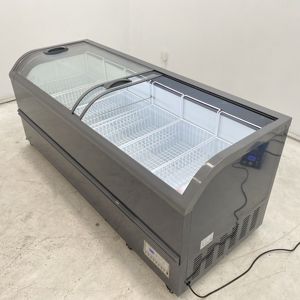 Congélateur horizontal commercial pour supermarché, vitrine réfrigérée pour aliments surgelés - Product Image 4