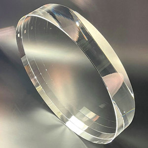 แก้วผสมแสงวงกลมขนาดเส้นผ่านศูนย์กลาง60มม. หนา3มม. โปร่งใสเป็นพิเศษสำหรับใช้งานในอุตสาหกรรมและโรงพยาบาลสำหรับใช้พลังงานแสงอาทิตย์ - Product Image 4