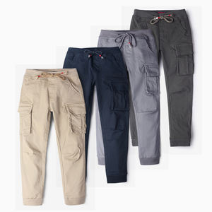 Pantalones Cargo para Niños Más Vendidos, Pantalones con Bolsillos Laterales para Niños de 4 a 14 Años, Pantalones Ajustados, Pantalones Deportivos para Niños - Product Image 1
