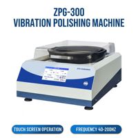 ZPG-300 Automatischer Vibrationspolierer - 40-200Hz Frequenz HD-Bedienungsbildschirm Lagerung aus Edelstahl für