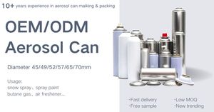 Bombole Spray in Latta Personalizzate OEM/ODM con Logo, Finitura Lucida, Stampa Offset per Verniciatura Auto e Prodotti Chimici Industriali - Product Image 3