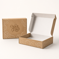 Boîte d'expédition pliable en carton ondulé imprimée en couleur personnalisée pour le pain, les beignets, les biscuits et les produits de boulangerie