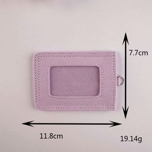 INS Style Unisex Canvas Card <b>Holder</b> with DIY Name Slot Korean-Style Credit Card <b>Wallet</b> for Women - Product Image 6