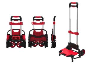 Troli Lipat OEM 60KG - Gerobak Dorong Aluminium Portabel dengan Dua Roda, Troli Belanja Ringan & Troli Pengangkut - Product Image 6