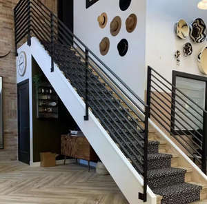 Yeni Model merdiven küpeşte-basit ve zarif, montajı kolay, siyah renk - Product Image 6