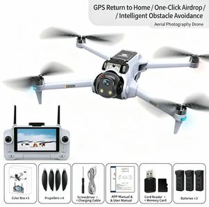 Nuevo Dron <span class=keywords><strong>con</strong></span> <span class=keywords><strong>Cámara</strong></span> Aérea <span class=keywords><strong>1080P</strong></span> 2026 <span class=keywords><strong>con</strong></span> <span class=keywords><strong>GPS</strong></span>, Evitación de Obstáculos, Sígueme, Control Remoto <span class=keywords><strong>y</strong></span> Retorno Automático a Base para Niños - Product Image 1