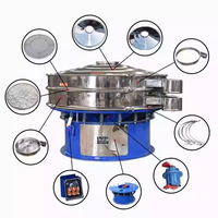 Tamis vibrant rotatif multicouche en acier inoxydable pour le classement des grains, des grains de café, des feuilles de thé et des poudres