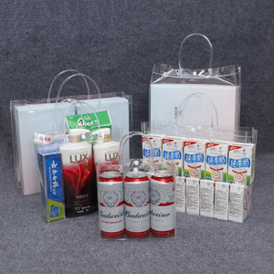 Reusable Foldable Plastic Promotion Shopping Handle Bag