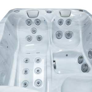 VIRLUX Airbnb Friendly <strong>Getaway</strong> Hot Tub with Freestanding Acrylic Shell for Short Term Rental Property Wellness - Product Image 4