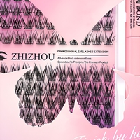 Coffret Cadeau de Faux Cils en Grappe DIY avec Colle Double-Tête