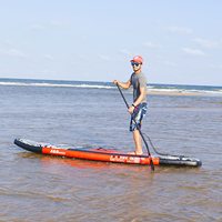 Vente directe d'usine Logo personnalisé Planche à pagaie gonflable debout de 11'6ft 32 pouces 6 pouces avec siège de kayak