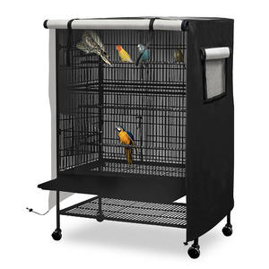 ผ้าคลุมกรงนกแบบปรับได้ ใช้ได้กับกรง 3 ชั้นส่วนใหญ่ วัสดุซักได้ กันน้ำ กันลม ใช้ได้ทั้งภายในและภายนอกอาคาร - Product Image 1