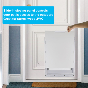 New Arrival Automatic Interior PVC <strong>Dog</strong> Door Cat Door With <strong>Microchip</strong> Pet Door <strong>Flap</strong> - Product Image 4