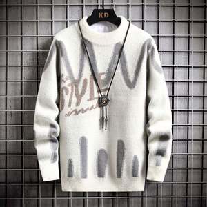 Maglione con collo alto da <span class=keywords><strong>uomo</strong></span> alla moda 2025 alla moda maglione con collo alto stile Casual e tinta unita stile dimagrante <span class=keywords><strong>uomo</strong></span> - Product Image 4