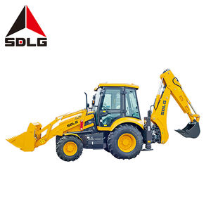 รถขุดตักดินขนาดเล็ก SDLG B877F แบบลากจูงได้ พร้อมที่ตักด้านหน้าสำหรับขาย รถขุดตักดิน - Product Image 2