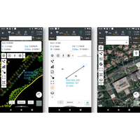 Potente Software RTK CHC Landstar8 con Sistema Operativo Android, Aplicación de Recopilación de Datos para Topografía RTK