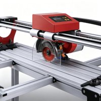 Machine automatique de découpe et de chanfreinage de dalles de carrelage céramique FYZ-50-1800, modèles à longueur optionnelle, coupeur 5800W pour carreaux