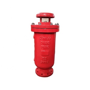 Válvula de Escape de Aire Manual de Hierro Dúctil DN50 PN16 de Una Sola Orificio para Uso con Agua, Suministro de Fábrica, Envío Gratis MIDAS - Product Image 4