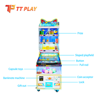 Nouvelle Machine de Flipper de Table à Monnayeur avec Écran LED, Jeu de Billes, Distributeur de Prix, Abordable et Économique