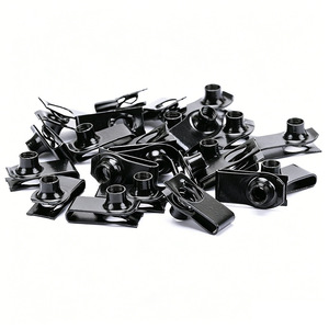 U Shaped Nut Clips M6 Body Bolts <b>Push</b> Type Fixing Clips For <b>Car</b> Undercover Mudguard Repair Replacement 35Pcs - Product Image 4