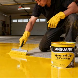 Revêtement de sol époxy antidérapant à prix d'usine, durable, imperméable et résistant à l'huile pour parkings, rampes, ateliers et zones humides (OEM & ODM) - Product Image 1
