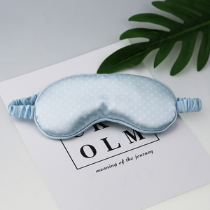 โรงงานมาส์กตาผ้าฝ้ายแฮนด์เมดคุณภาพสูงทํามาส์กตาเดินทางระบายอากาศได้เรียบพร้อมสายรัดสําหรับการนอนหลับอุปทาน OEM - Product Image 2