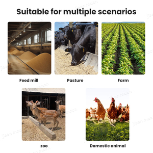 Nueva máquina de procesamiento de alimentación de finura ajustable de molino de martillo multifunción para exteriores para cría y <span class=keywords><strong>autoconsumo</strong></span> agrícola - Product Image 6