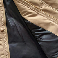Fabricant, nouveauté, vêtements de travail personnalisés en velours côtelé à col rabattu, veste décontractée en coton à revers pour hommes