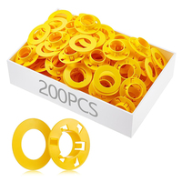 Protector de Cables Linsky de PVC Amarillo con Certificación UL, Anticorrosión, Encaje a Presión, para Conductos de 1 Pulgada, Accesorios 1MBB