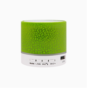 Portable Speaker Cylinder Shape Multi Color Plastic Cabinet Wireless Bluetooth V5.0 Full-Range Audio Indoor Use - Product Image 6