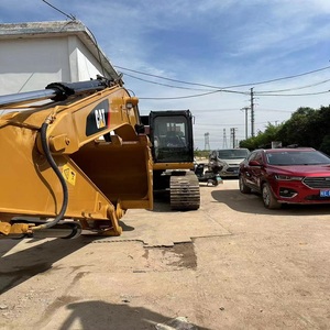 Excavadora Hidráulica de Orugas CAT 329D de 29 Toneladas con Cucharón de Excavación y Componente Central del Motor - Product Image 4