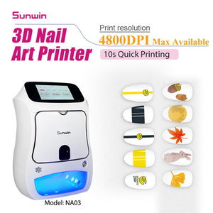 Imprimante à ongles numérique 3D portable automatique 2025 pour nail art, manucure et impression photo - Product Image 3