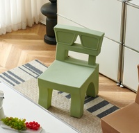 Chaise en plastique pliable moderne pour salle à manger, école, maternelle, fête d'enfants, couleur vive, vente en gros