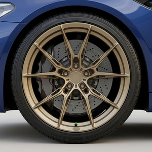 Cerchi Forgiati Multirazza da 17-21 Pollici Colore Personalizzato Grigio Canna di Fucile Lavorato a Macchina per Distributori B2B di <span class=keywords><strong>Alfa</strong></span> Romeo Giulia <span class=keywords><strong>Stelvio</strong></span> - Product Image 1