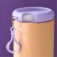 Nouveau design de bouteille de recharge de parfum de forme ronde 25g 25ml de bouteille de pulvérisation en plastique de brume de forme de carte de crédit