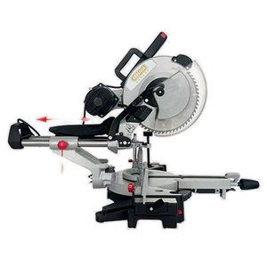 Power <span class=keywords><strong>Action</strong></span> 2300w <span class=keywords><strong>Scie</strong></span> à onglets électrique 12 pouces <span class=keywords><strong>Scie</strong></span> à onglets coulissante Machine de découpe de bois pour bois aluminium - Product Image 4