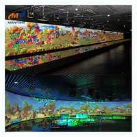 Jeux de projecteur interactifs Peinture magique Projection murale Cartographie Table tactile Dessin Projection pour aire de jeux intérieure
