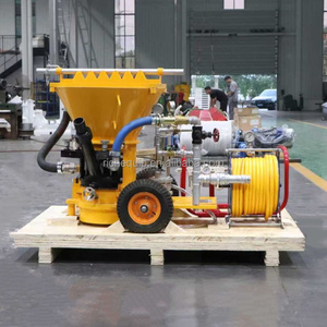 Máquina portátil de proyectación de refractario por aire de 6m³/h, equipo de gunite en seco para aplicación en construcción - Product Image 1