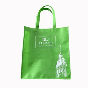 Wholesale Customized Printed Multicolor Lovely Pp Non Woven Tote Bag carry bags for shopping