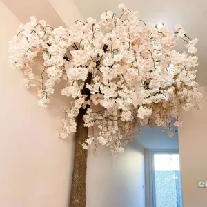 Fake Cherry Blossom Trees 180 Degree Blossom Artificial Tree For Wedding Party