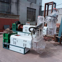 Machine de recyclage de ligne de granulation de granulateur de plastique PP PE PE-HD à deux étages pour les déchets plastiques Granu