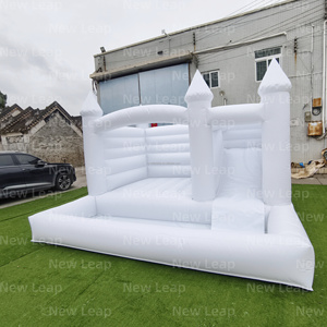 Yuedong บ้านเป่าลมสีขาวเด้งดึ๋งลูกบอลเด้งในสวนในเมืองกระโดดน้ำพร้อมสระ<span class=keywords><strong>ว่า</strong></span><span class=keywords><strong>ย</strong></span><span class=keywords><strong>น้ำ</strong></span>สำหรับ10FT - Product Image 5