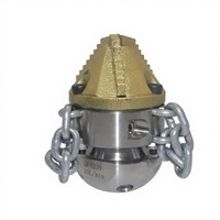 Nouvelle buse rotative résistante à l'usure pour nettoyeur de canalisations haute pression 3000 psi pour le débouchage de boues lourdes
