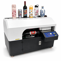 Impresora Digital Cilíndrica UV 360, Impresora Rotativa de Inyección de Tinta para Tazas, Botellas, Vasos, Vidrio y Cerámica, Impresión de Alta Velocidad