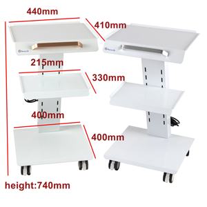 סלון יופי עגלת עגלת ספא ריהוט מספרה נייד מתגלגל גלגל רפואי אחסון עגלת עגלת יופי - Product Image 5