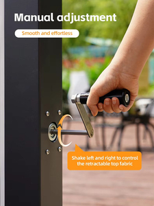 ANCSEM Nuevo Lanzamiento: Gazebo Retráctil para Exteriores, Nuevo Diseño, Múltiples Opciones de Color para Áreas de Recreo al Aire Libre, Cafeterías Junto a la Piscina - Product Image 6