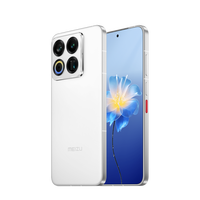 Smartphone Meizu 22 5G LTE, écran OLED 6,3 pouces 1,5K 2,5D 120 Hz, Snapdragon 8s Gen 4, stockage 1 To, double SIM, Android 15, batterie 5000 mAh